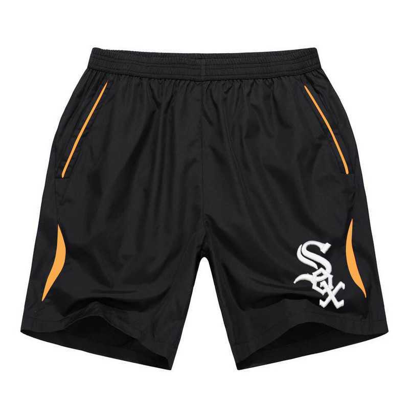 Men's Chicago White Sox Black Gold Stripe MLB Shorts,We sell and wholesale Men's Chicago White Sox Black Gold Stripe MLB Shorts on line form chian!